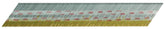 Senco A302509 Finish Nail, 2-1/2 in L, 15, Galvanized Steel, Brad Head, Smooth Shank